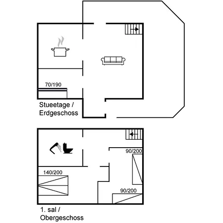 Leilighet Niilo - 1-7km From The Sea By Interhome Sønderby